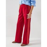 Adidas Originals Adicolor Classic Firebird Loose Track Tracksuit Bottoms - Red