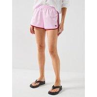 Adidas Originals Women'S Satin 3S Sprinter Shorts - Pink