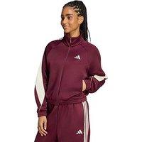 Adidas Sportswear Womens Stadium Tracktop - Burgundy