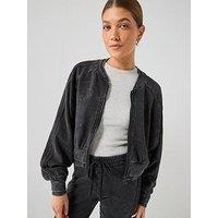 Adidas Originals Womens Superstar Double Layer Track Top - Black