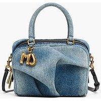 Marc Jacobs The Micro Bauletto Denim Bag - Blue