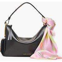 Marc Jacobs Blurred Floral Silk Scarf - Pink