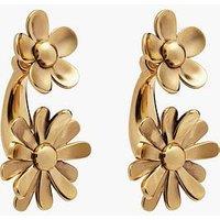 Marc Jacobs Daisy Wild Statement Earrings - Gold