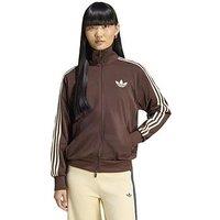 Adidas Originals Womens Firebird Loose Track Top - Brown