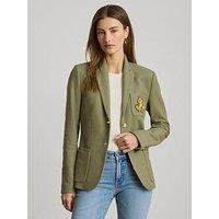 Lauren By Ralph Lauren Bullion Jacquard Blazer - Light Agave