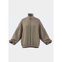 Adidas Originals Womens Buttersoft Full Zip - Beige