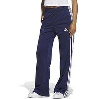 Adidas Sportswear Womens 3 Stripe Track Pants - Blue