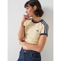 Adidas Originals Womens Knit T-Shirt - Yellow