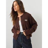 Adidas Originals Womens Essentials Cardigan - Brown