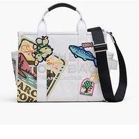 Marc Jacobs Embroidered Tote Bag - White