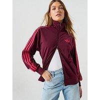 Adidas Originals Womens Firebird Loose Track Top - Red
