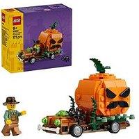 Lego Jack-O'-Lantern Pickup Truck Halloween Craft Toy Set 40822