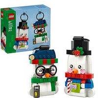 Lego Snowman Ornaments Christmas Decor Holiday Decorations 40812
