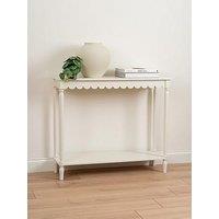 Scottish Everlastings Fauna Console Table - Ivory