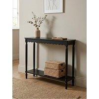 Scottish Everlastings Fauna Console Tbale - Black