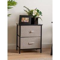 Scottish Everlastings Taylor Side Table With Fabric Drawers