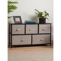 Scottish Everlastings Taylor Set 5 Fabric Drawer Chest
