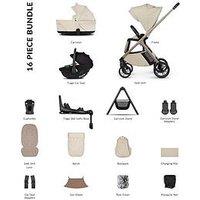 Venicci Tila 4In1 Plus Bundle Travel System With Tiago Black Car Seat And 360 Base - Sabbia