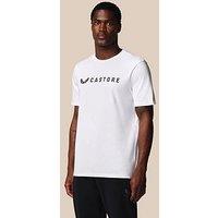 Castore Mens Training Short Sleeve Graphic T-Shirt - White