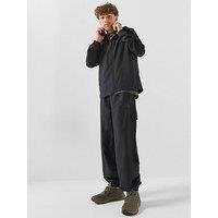 Adidas Sportswear Junior Woven Utility Jogger Tracksuit - Black