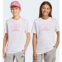 Adidas Sportswear Junior Graphic Food T-Shirt - White