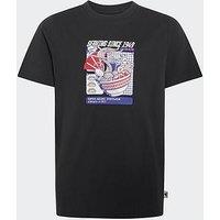 Adidas Sportswear Boys Graphic Ramen T-Shirt - Black