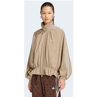 Adidas Originals Womens Blousy Oversized Track Top - Beige