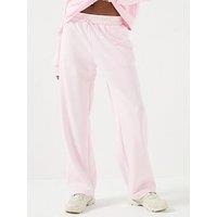 Adidas Sportswear Junior Girls Pastel Joggers - Pink