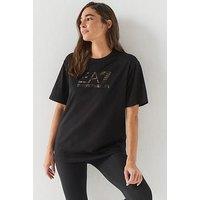 Ea7 Emporio Armani Train Visibility Tee - Black