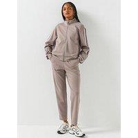 Ea7 Emporio Armani Women'S Track Jacket And Joggers Tracksuit Grey