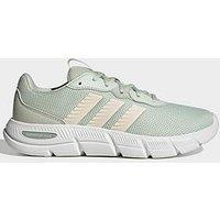 Adidas Sportswear Women'S Tenis Cloudfoam Flex Con Cordones - Linen Green / Wonder White / Halo Green