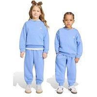 Adidas Originals Kids Crew Jog Set - Blue