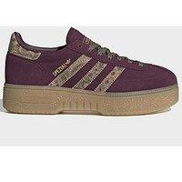 Adidas Originals Womens Handball Spezial Bold - Burgundy