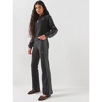 Adidas Sportswear Junior Girls Flared Leggings - Black