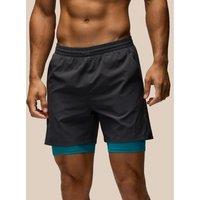 Castore Mens Training 2-In-1 Stretch Woven Shorts - Grey