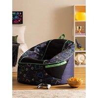 Icon Beanbags Alpha Kids Gaming Bean Bag- Blue