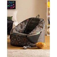 Icon Beanbags Alpha Kids Gaming Bean Bag - Grey