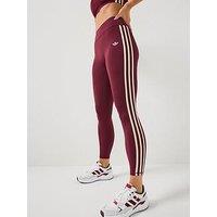 Adidas Originals Women'S Original Sport Training Tights- Burgundy