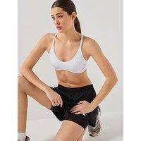 Adidas Womens Training Optime Workout Essentials Light Support Sports Bra - Purple