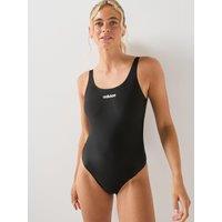 Adidas Womens Swim Essentials U-Back Swimsuit - Black