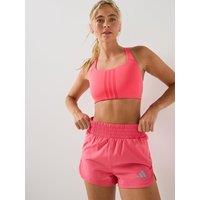 Adidas Womens Training Intensity 5 Inch Pacer Shorts - Pink