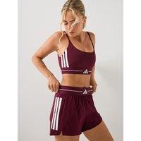 Adidas Womens Training Hyperglam Shorts - Red