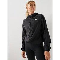 Adidas Women'S Adi365 Running Essentials Jacket - Black