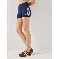 Adidas Women'S Originals Sport High-Rise Training Shorts- Navy