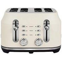 Rangemaster Rmcl4S304Cm Classic Toaster In Matt Pale Cream