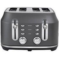 Rangemaster Rmcl4S304Gy Classic Toaster In Matt Grey