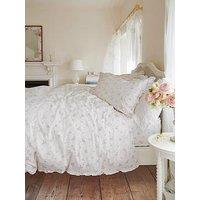 Shabby Chic Rosabelle Quilt Set White & Pink