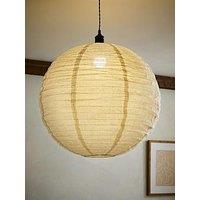 Valuelights Etta Natural Linen Xl Globe Lamp Shade (D) 60Cm