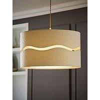 Valuelights Livie Boucle Xl Easy Fit Ceiling Floor Lamp Shade (D) 50Cm