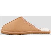 Jack & Jones Mens Dudely Microfiber Slip-On Slippers - Almond
